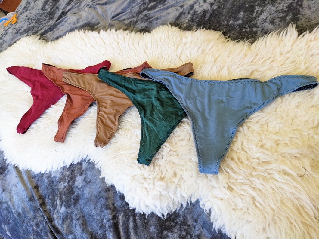 Smooth Hem Thong Panties | 5 Pack